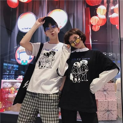 走过最长的路就是你的套路(最新情侣头像韩范双人霸气潮)
