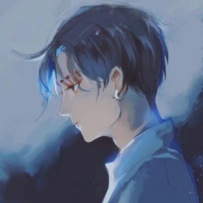 不高不帅不是富二代(高冷气质的二次元男生动漫小丑头像)
