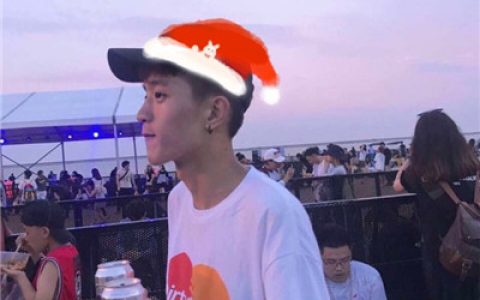 叮叮当叮叮当铃儿响叮当(抖阴头像加圣诞帽男生帅气高清大图)