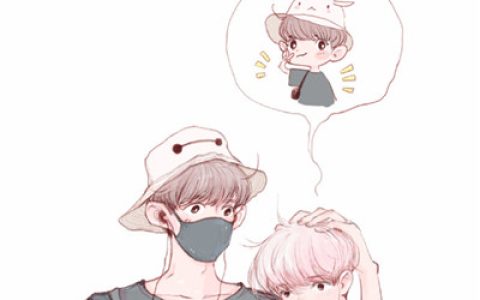 对回不去的时光说再见(exo成员头像手绘小清新男生头像)