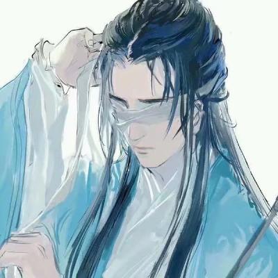喜欢是新鲜感爱是归属感(卡通动漫男生头像古风唯美意境)图3