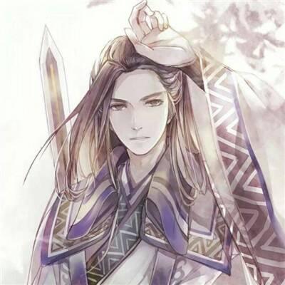 喜欢是新鲜感爱是归属感(卡通动漫男生头像古风唯美意境)图5