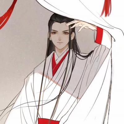 喜欢是新鲜感爱是归属感(卡通动漫男生头像古风唯美意境)图8