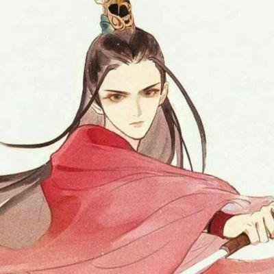 喜欢是新鲜感爱是归属感(卡通动漫男生头像古风唯美意境)图9