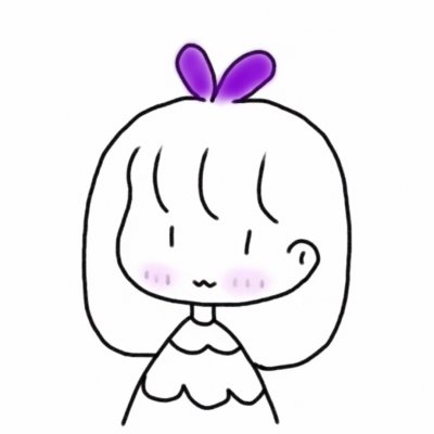 怕出错怕不够好怕来不及(简笔画手绘头像q版可爱女生)