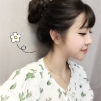 你笑起来的时候真好看(韩系风女生陌陌头像最新版)