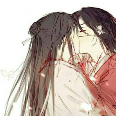 勉强的感情是不能带来快乐的(深情款款的唯美情侣古风头像两张)图4