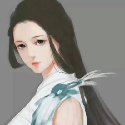 勉强的感情是不能带来快乐的(深情款款的唯美情侣古风头像两张)图8