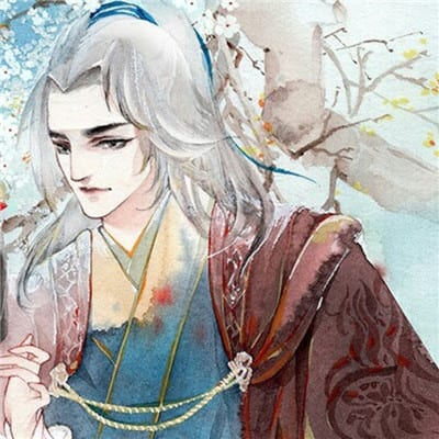 你若不努力拿什么给她幸福(唯美小清新古风情侣动漫头像)