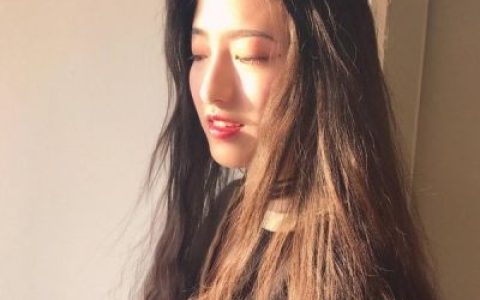 因为是你慢一点久一些都没关系(长发头像女生气质美女头像最新)