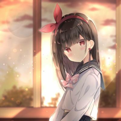 无人问津乐得清静(唯美浪漫有意境的女生动漫卡通头像)