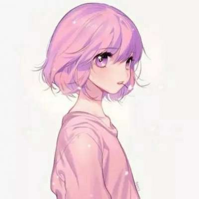 想像个小朋友一样和你交换喜欢(女生头像萌系粉色超清动漫)图2