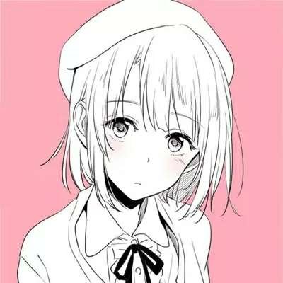想像个小朋友一样和你交换喜欢(女生头像萌系粉色超清动漫)图3