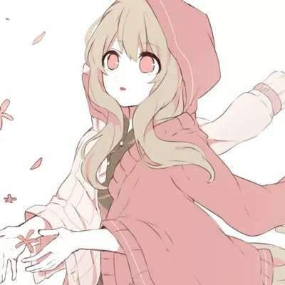 想像个小朋友一样和你交换喜欢(女生头像萌系粉色超清动漫)图13