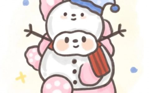 要是能在一起看雪就好了(圣诞节可爱的组团开黑卡通头像)
