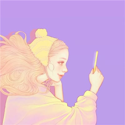 多年以后希望你依然是我的(好看的手绘情侣头像高清图片)