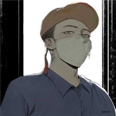 三岁学说话一生学闭嘴(快手头像男生霸气戴口罩动漫)