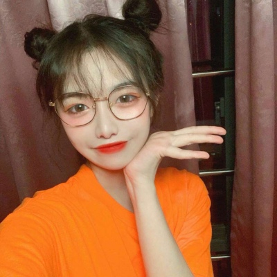 我爱你没有句号(抖阴橙色系女生头像大全可爱)图1