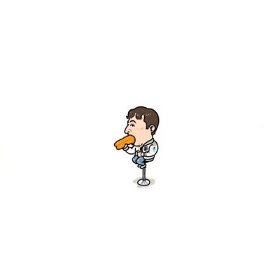 王思聪不挑食头像卡通可爱(王思聪不挑食头像高清无水印)