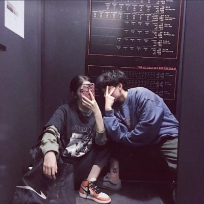 你心里有我怎样都好(非主流情侣个性头像一对两张高清图片)