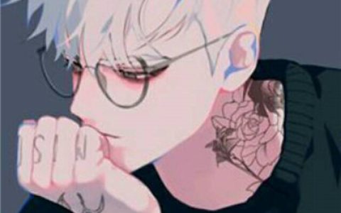 除了自渡他人爱莫能助(帅气眼镜男生漫画头像精选)