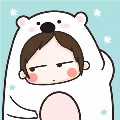 你要不要来听听我的心跳(卡通情侣头像一对两张萌)图7