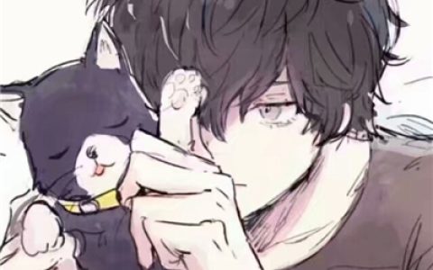 希望你快乐哪怕不是因为我(男生兄弟动漫头像最新排行榜)