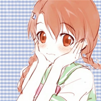 没有时间了所以我都不难过(可爱的动漫二次元女生头像)
