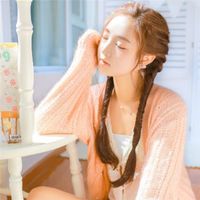 天空很蓝白云很白行人很忙(抖阴女生头像唯美长发披肩头像)图4