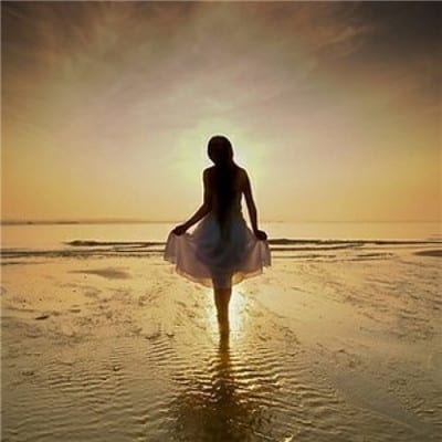 我愿意陪你看尽世间的夕阳(非主流情侣头像唯美落日图片)