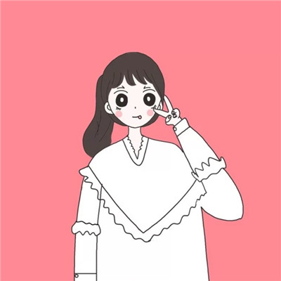 感觉长大后的世界莫名其妙(卡通可爱闺蜜姐妹专属头像)