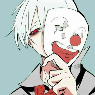 我在哭你却以为我在演戏(颓废个性男生动漫小丑头像)
