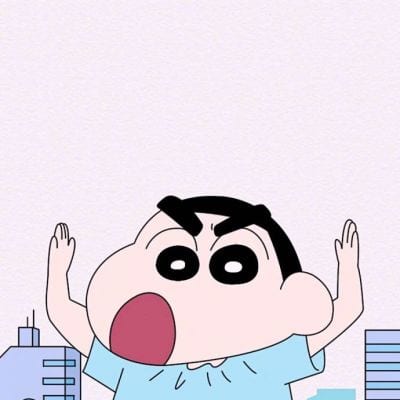钱能解决的问题都不是问题(超萌好玩的蜡笔小新头像帅气男生)