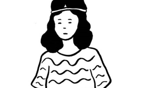 这条路有点黑你睡吧我负责(漫画卡通手绘头像简单小清新)