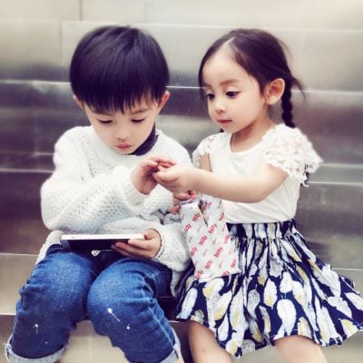 我们爱过吗只是睡过吧(幸福情侣萌娃头像一男一女)