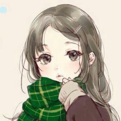 我的三观全部偏向你(抖阴动漫卡通头像女生可爱清新高清图片)