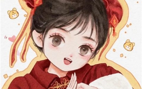 春节很喜庆的动漫情头合集(卡通新年情头超幸福)