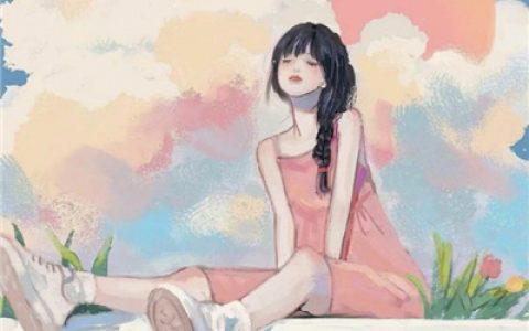 请站在我的位置上考虑下我的感受(邻家女孩文艺二次元卡通头像)