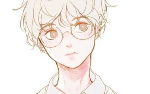 爱你就像吸毒让我无法自拔(卡通头像男生帅气素描高清图片)