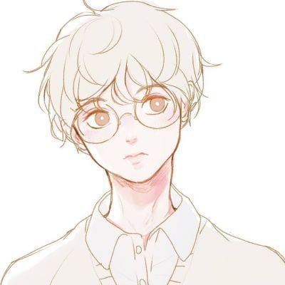 爱你就像吸毒让我无法自拔(卡通头像男生帅气素描高清图片)