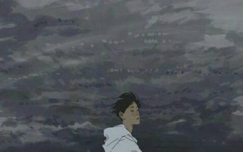 有意境够独特的男生动漫头像(冷酷伤感的男生卡通动漫头像)