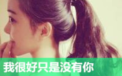 你的心总是爱乱跑(扎马尾的女生头像带字)