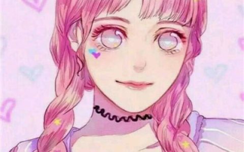 爱自己是终身浪漫的开始(彩色手绘卡通头像少女心大全)