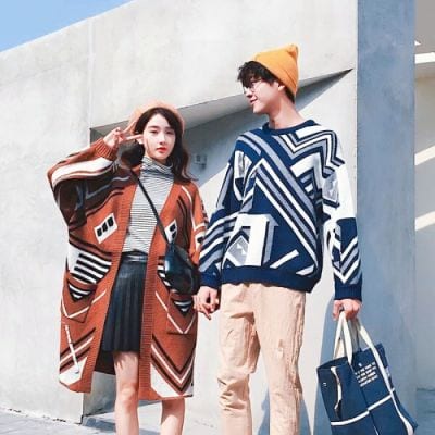爱是例外也是你(韩范情侣头像街拍头像一对两张高清)