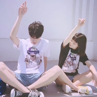 步行万里只为见到你(年情侣头像意境森系一对图片大全)