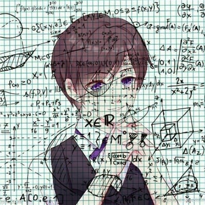 公式情侣动漫头像一男一女(带数字公式的动漫情侣头像)