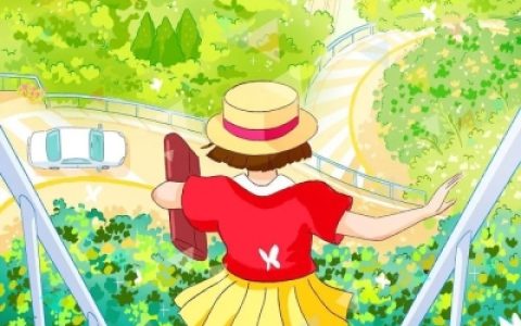 生活平淡用心就会发光(精选小清新插画版抖阴头像合集)