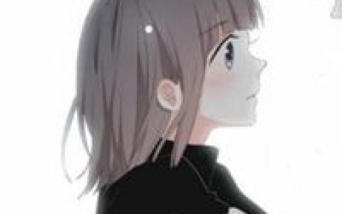 情侣头像动漫图片一男一女(最新情侣头像卡通动漫黑白大全)