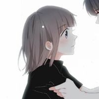 情侣头像动漫图片一男一女(最新情侣头像卡通动漫黑白大全)