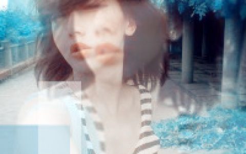 文字控女生重影头像(女生重影头像带文字的)